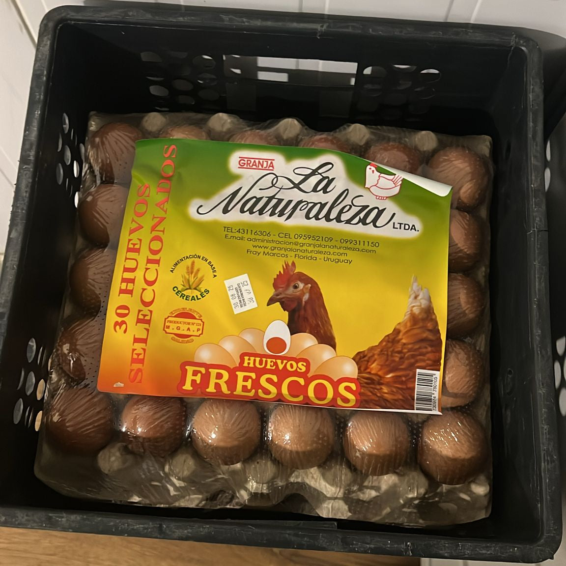 HUEVO COLORADO EXTRA - CAJON DE 5 MAPLES