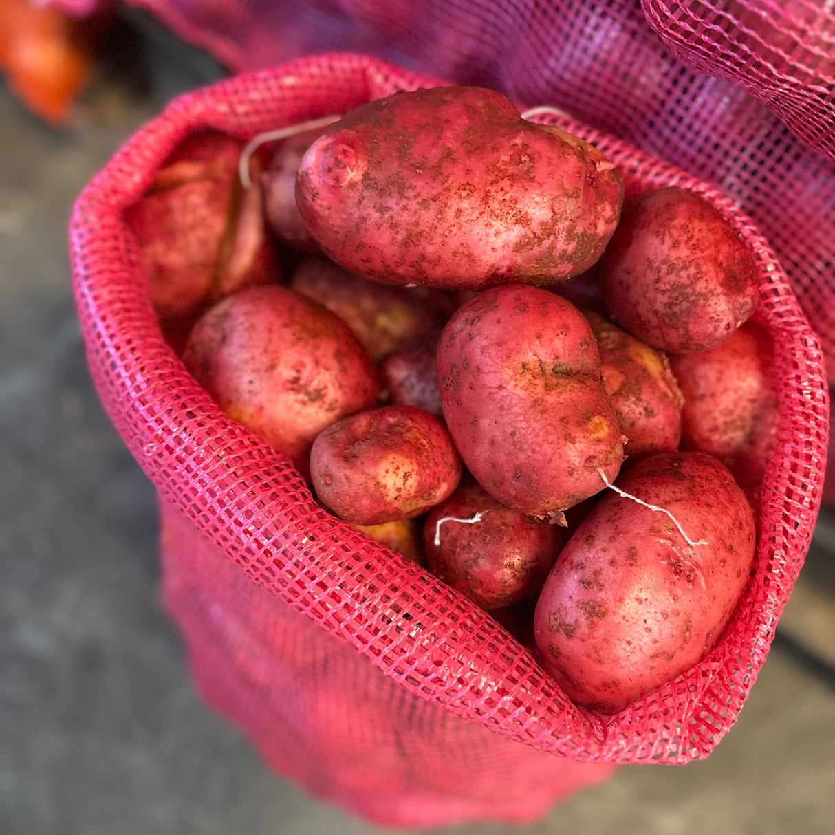 PAPA ROSADA MEDIANA - 25 KILOS